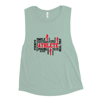 Ladies Muscle Tank Top- Athlete 2
