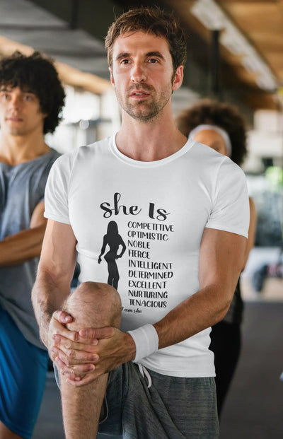 Unisex T-Shirt - She's Competitive