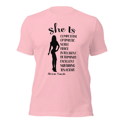 Unisex T-Shirt - She's Competitive