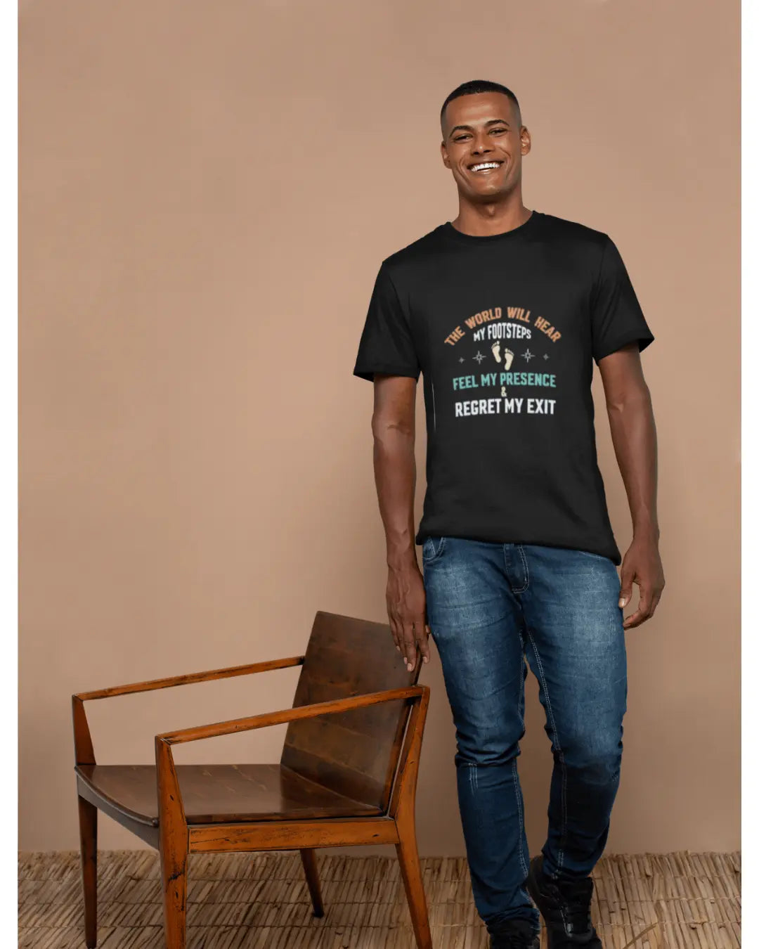 the world will hear my footstep, metaphoronshirts