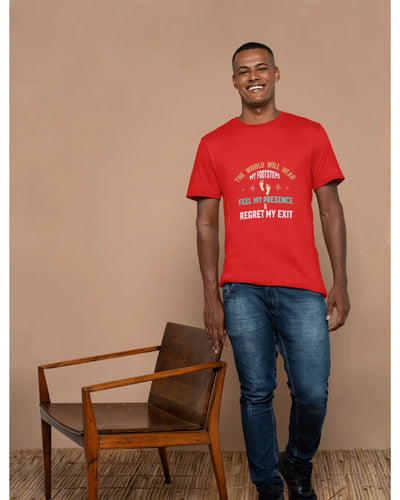 the world will hear my footstep, metaphoronshirts