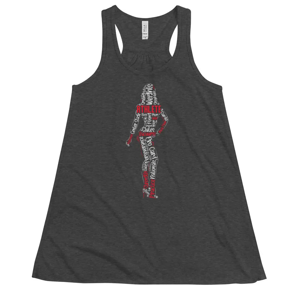 Women's Racerback Flowy Tank - Athlete Shape