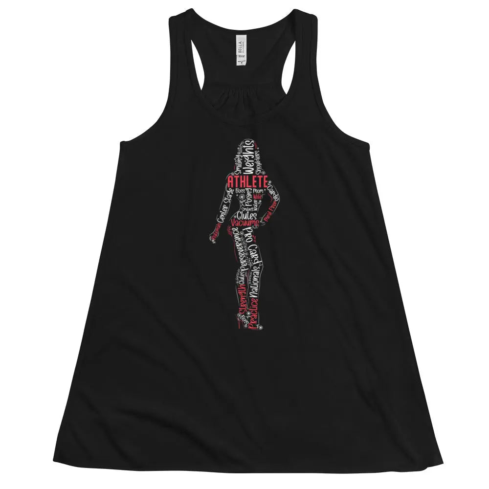 Women's Racerback Flowy Tank - Athlete Shape
