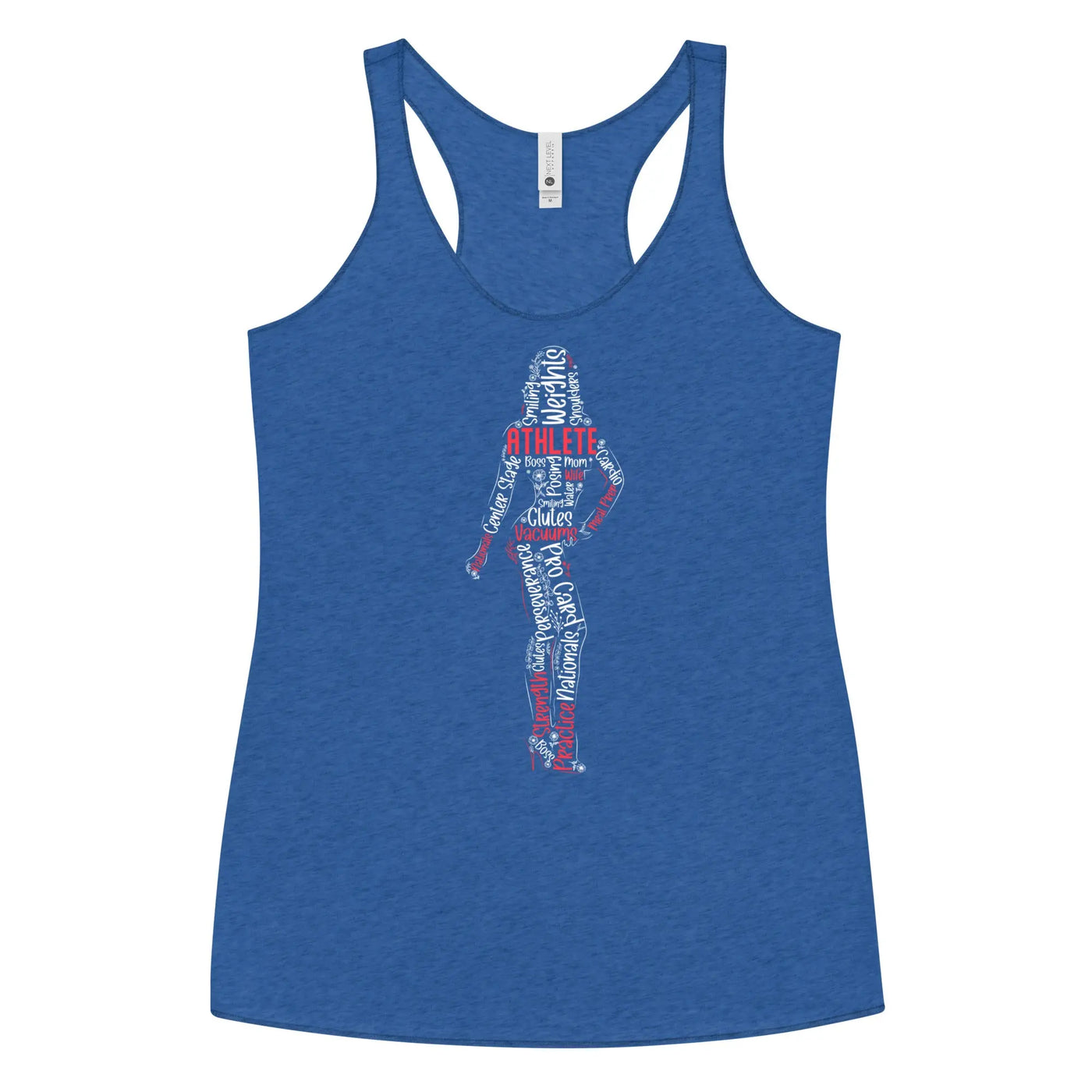 Women's Racerback Tank - Bikini Athlete Shape