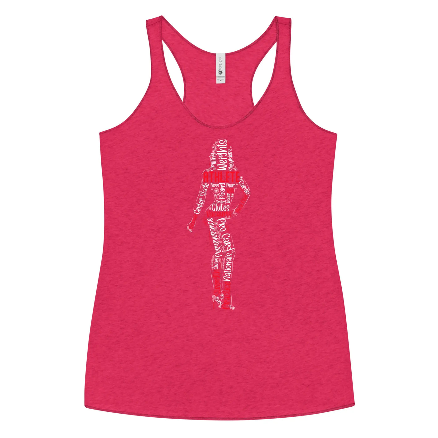 Women's Racerback Tank - Bikini Athlete Shape
