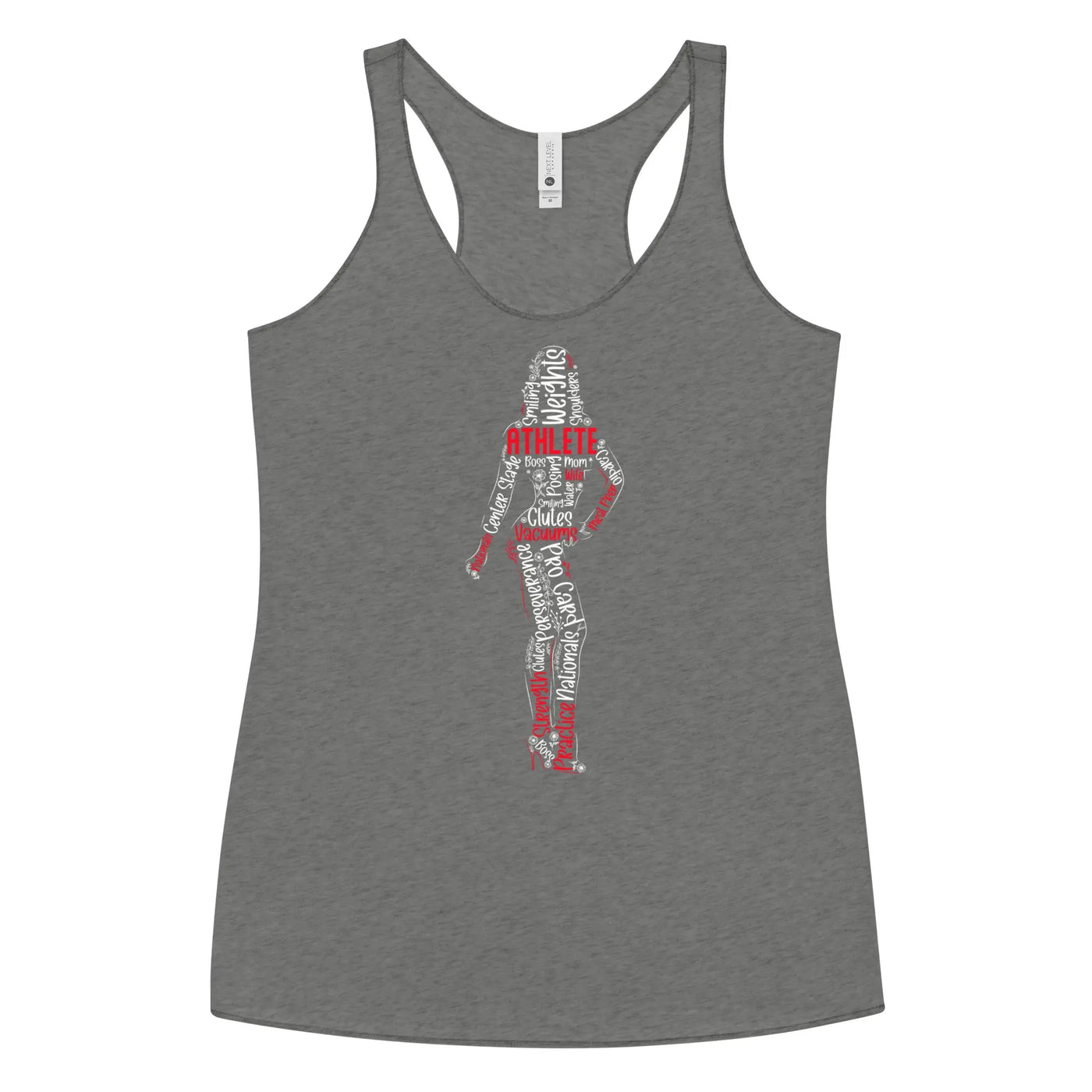 Women's Racerback Tank - Bikini Athlete Shape