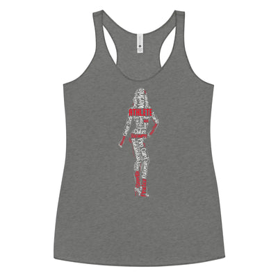 Women's Racerback Tank - Bikini Athlete Shape