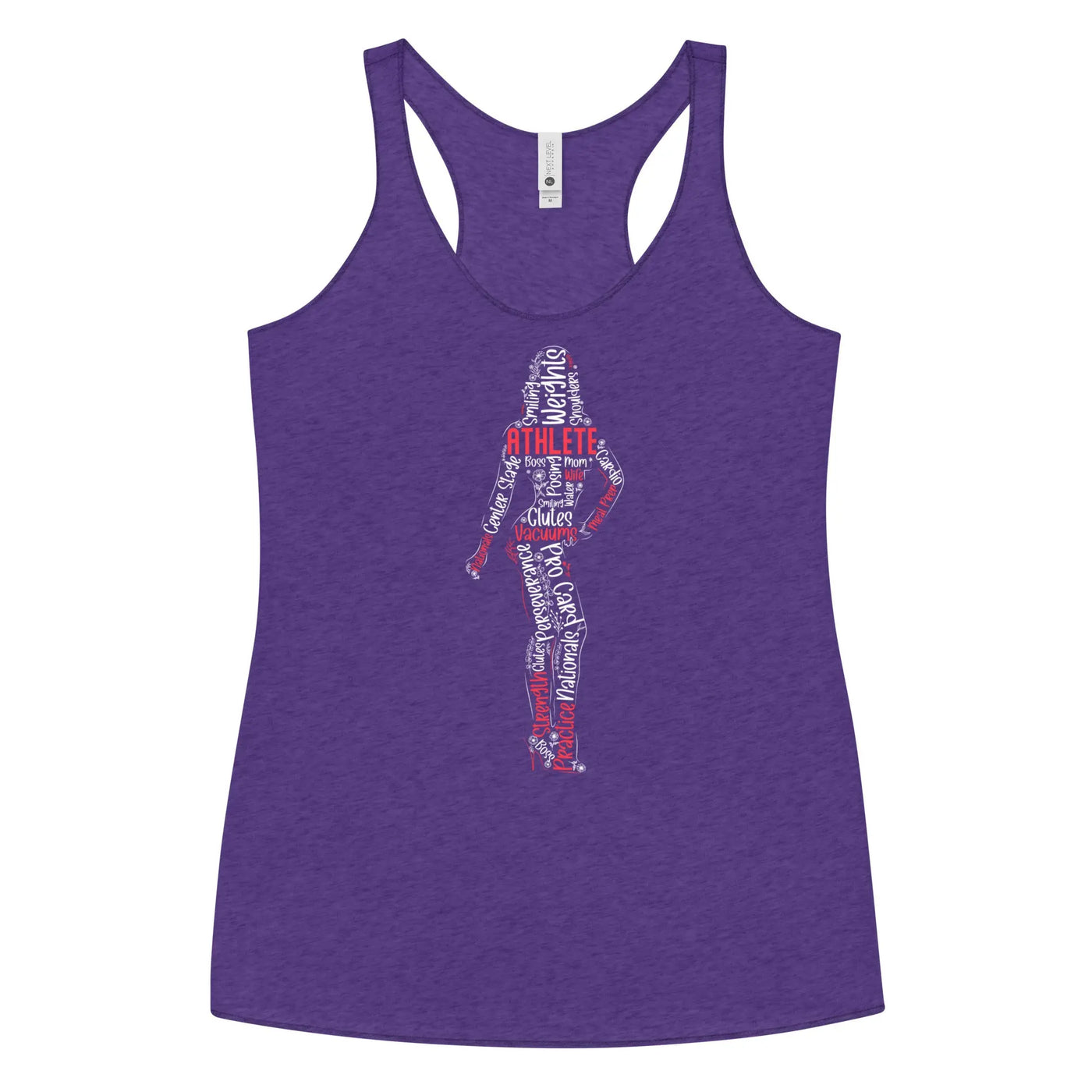 Women's Racerback Tank - Bikini Athlete Shape Metaphoron Shirts