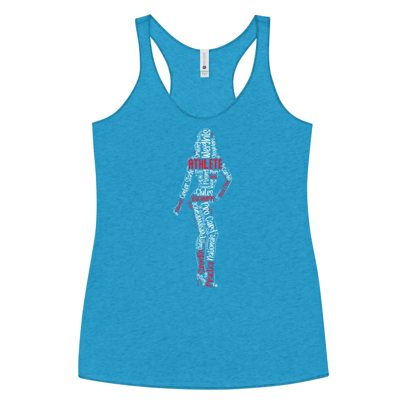 Women's Racerback Tank - Bikini Athlete Shape