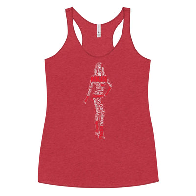 Women's Racerback Tank - Bikini Athlete Shape