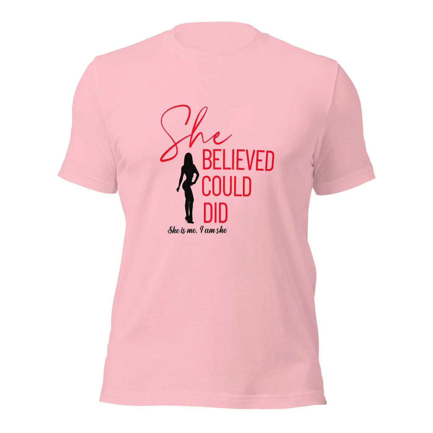 Unisex T-Shirt - She Believed - Metaphoron Shirts
