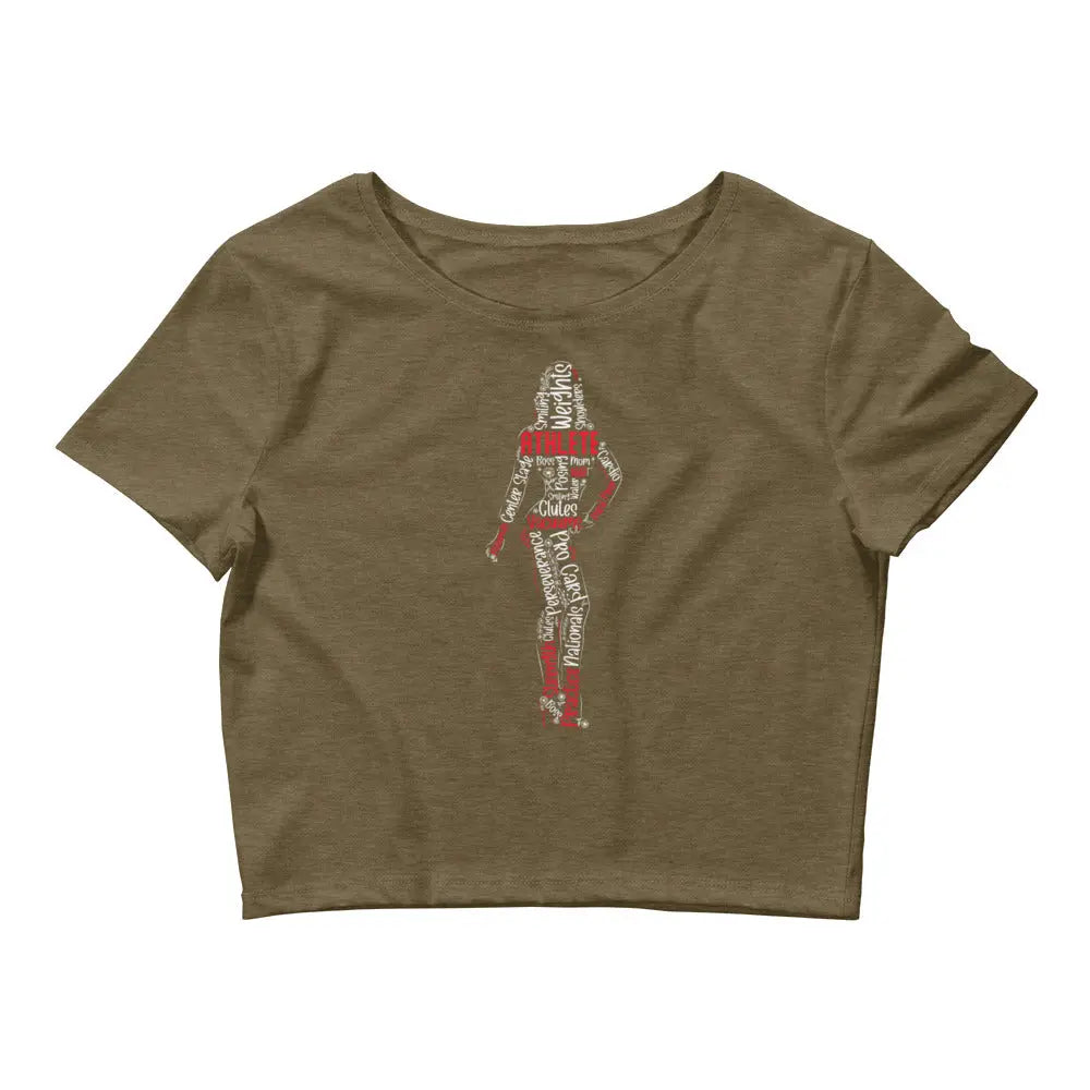 Women’s Crop Tee - Athlete Shape