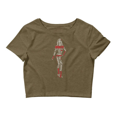 Women’s Crop Tee - Athlete Shape