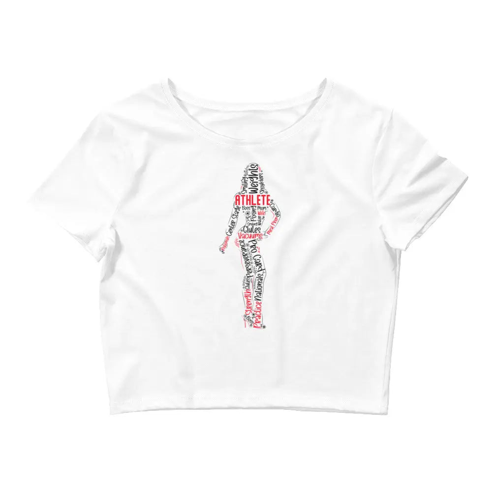 Women’s Crop Tee - Athlete Shape