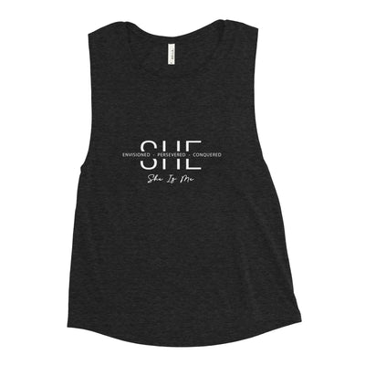 Ladies Muscle Tank Top - She Envisioned - Metaphoron Shirts