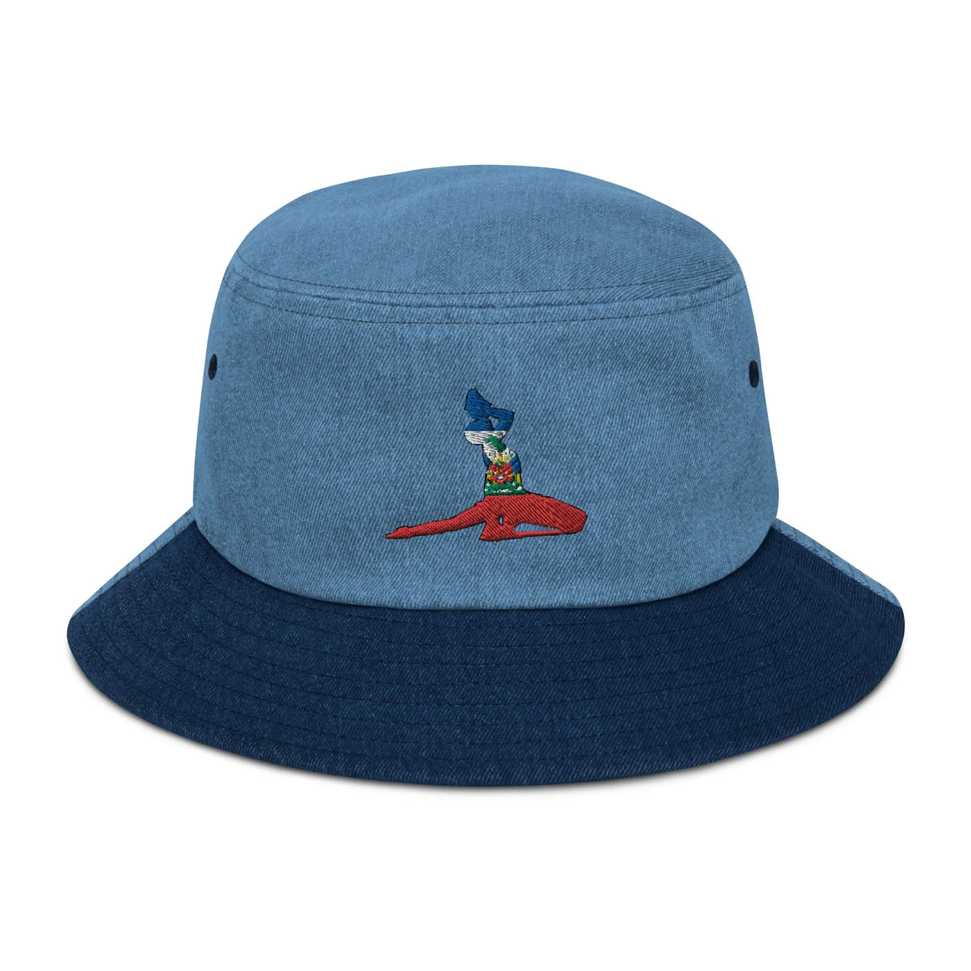 Denim bucket hat