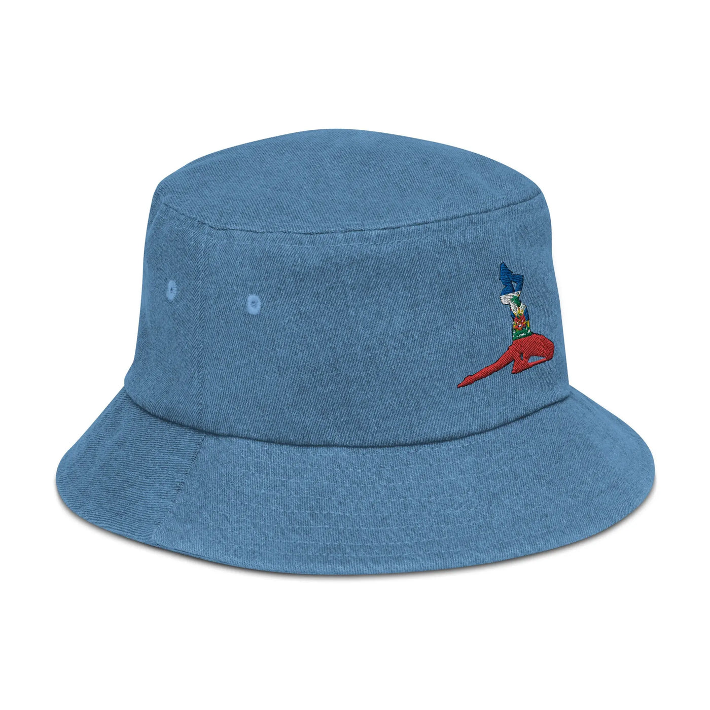 Denim bucket hat