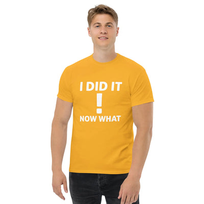 I did It  !  Now What metaphoronshirts