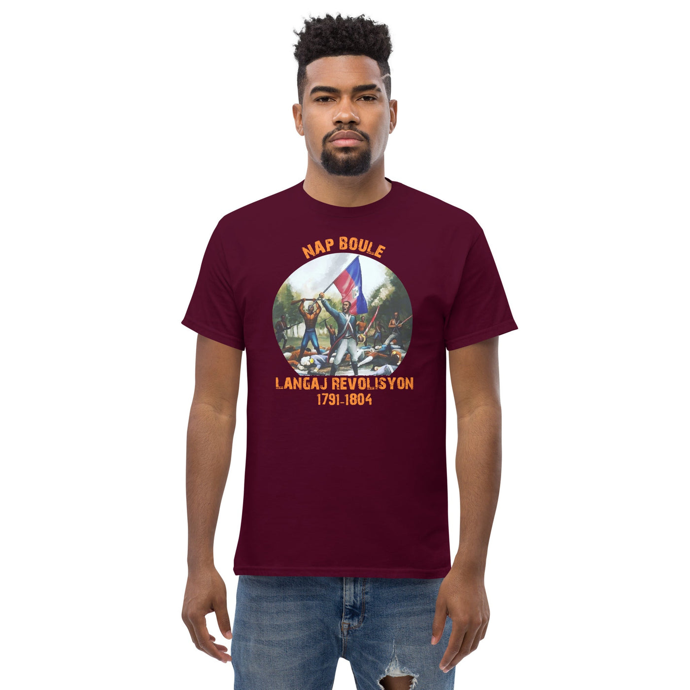 Nap Boule  " Langaj Revolisyon" ( Creole  Translation ) metaphoronshirts