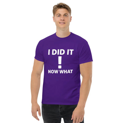 I did It  !  Now What metaphoronshirts