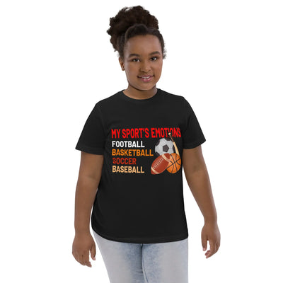 My Sports Emotions  Foot ball , Soccer, Basketball, baseball metaphoronshirts