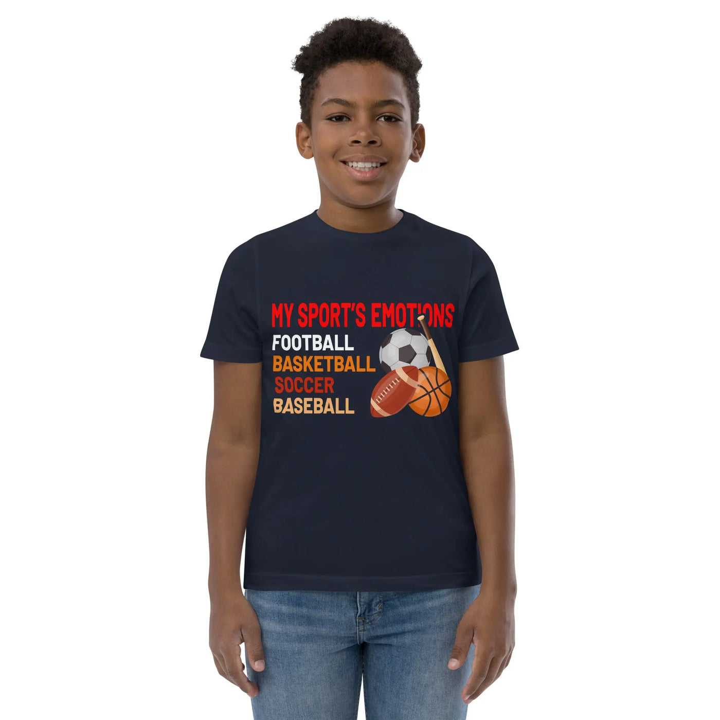 My Sports Emotions  Foot ball , Soccer, Basketball, baseball metaphoronshirts