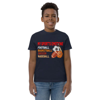 My Sports Emotions  Foot ball , Soccer, Basketball, baseball metaphoronshirts